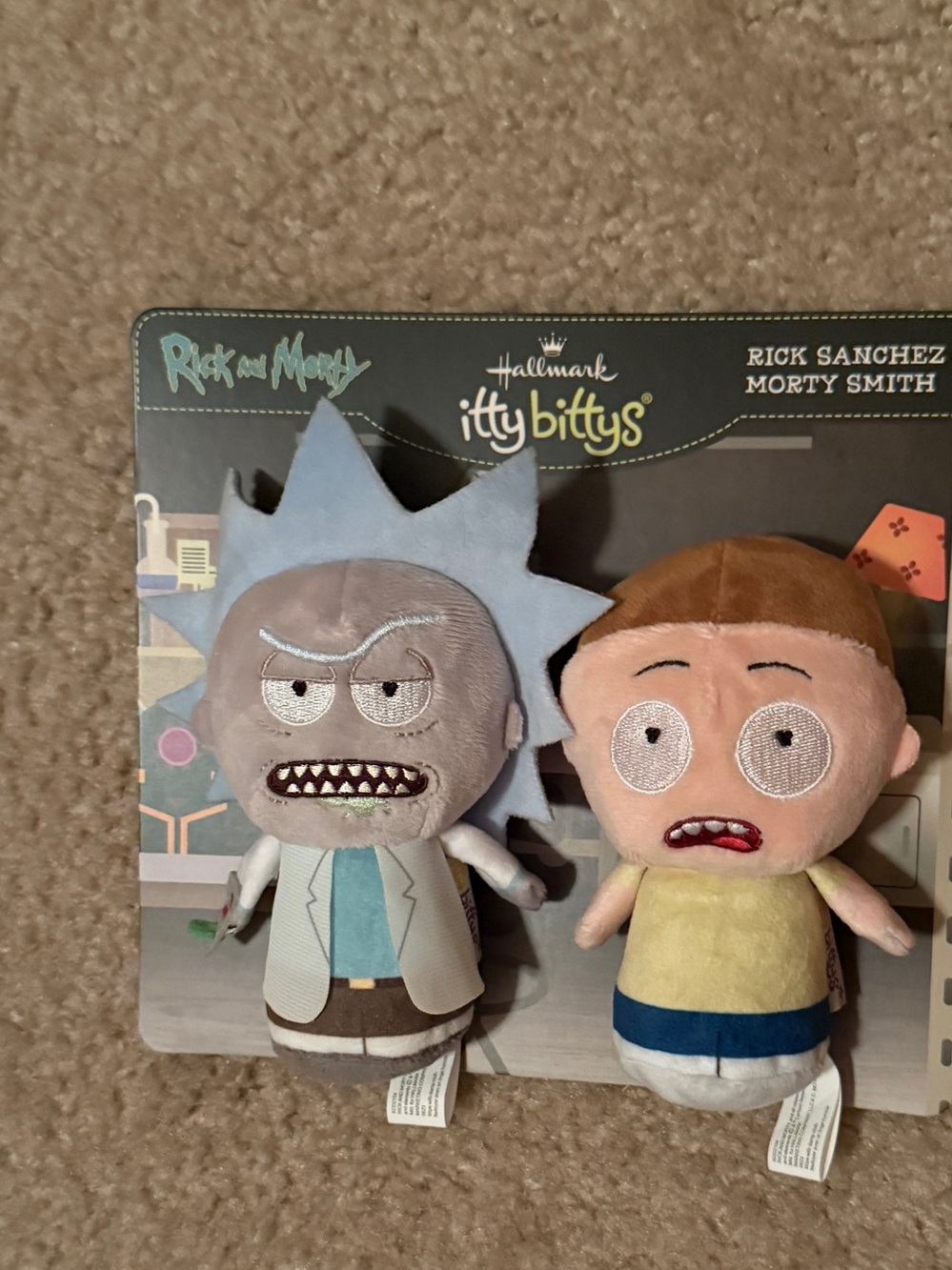itty bittys® Rick and Morty Plush, Set of 2